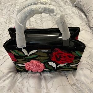 Kate Spade Sam Icon Rose Garden Embelished Handbag